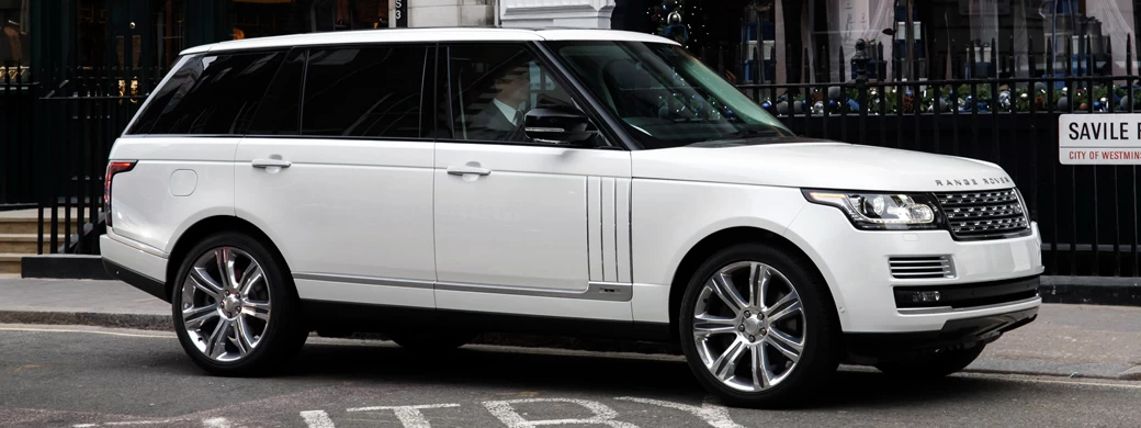   Range Rover Autobiography Black Long Wheelbase UK-spec - 2014 - Car wallpapers